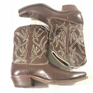 Vintage Comb Last women’s boots 9.5 brown